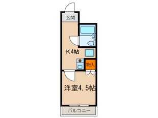 グロ－ジェン代沢の物件間取画像